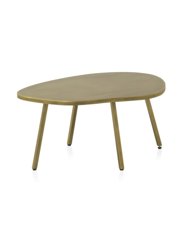 Mesa de centro Vendaval auxiliar dorado