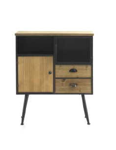 Cómoda Aura metálica sobre... 2