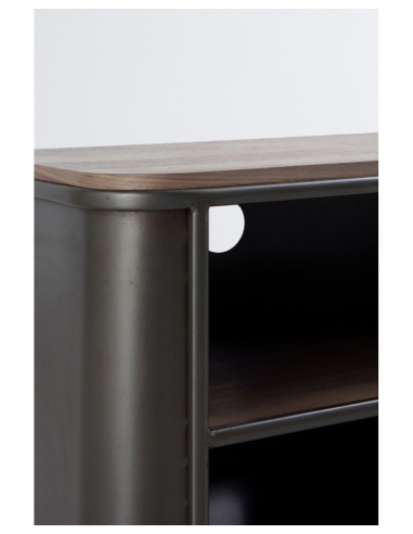 Mueble TV Brentis metálico 1 cajón