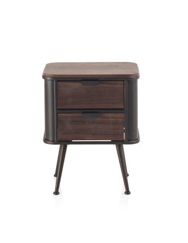Mesita de noche Brentis 2 cajones