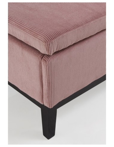 Banqueta-baúl descalzador tapizada...