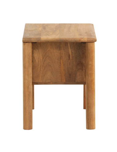 Mesita de noche 2 cajones madera...