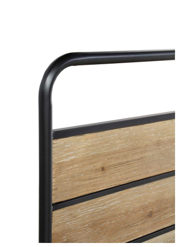 Cabecero cama Notus madera y hierro...