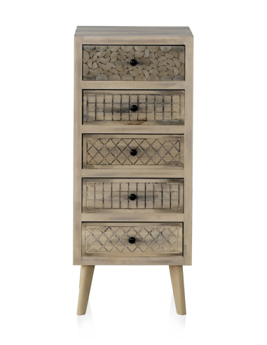 Sinfonier Zonda 5 cajones madera de...