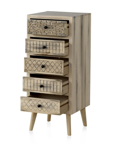 Sinfonier Zonda 5 cajones madera de...