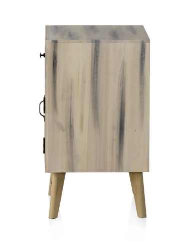 Mesita de noche Zonda madera de álamo...