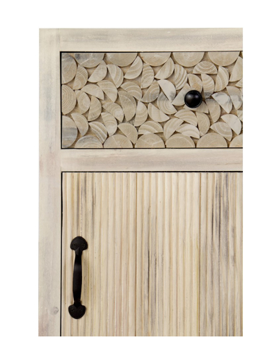 Mesita de noche Zonda madera de álamo...