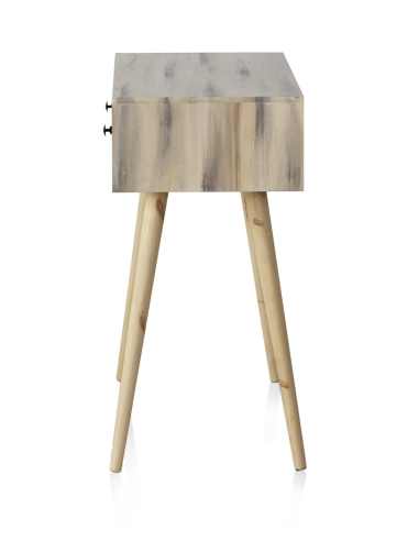 Consola recibidor Zonda madera de álamo