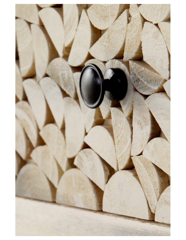 Consola recibidor Zonda madera de álamo