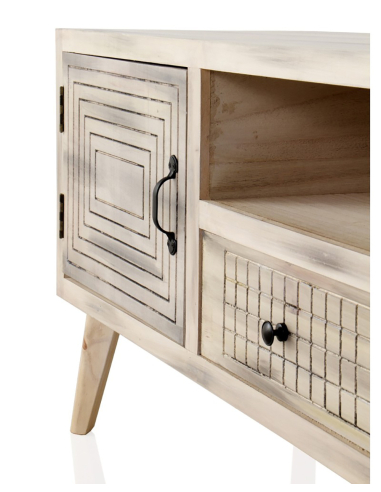 Mueble TV Zonda madera de álamo