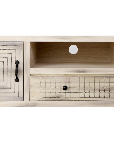 Mueble TV Zonda madera de álamo