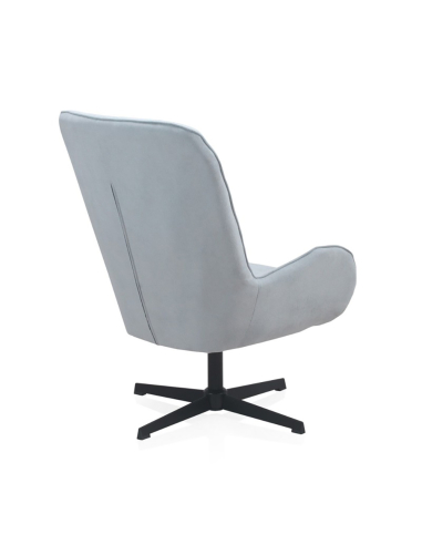 Sillón giratorio Austral tapizado...