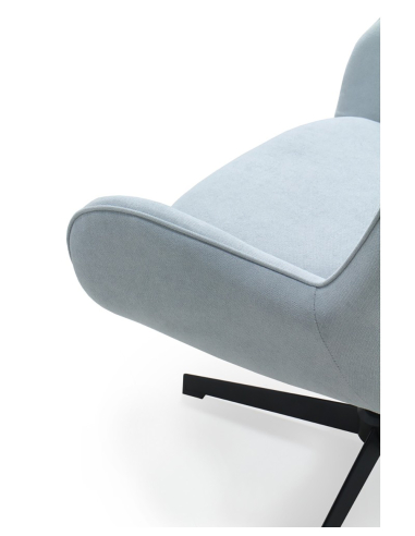 Sillón giratorio Austral tapizado...