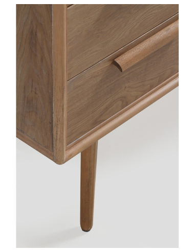 Cómoda Poniente 6 cajones madera de...