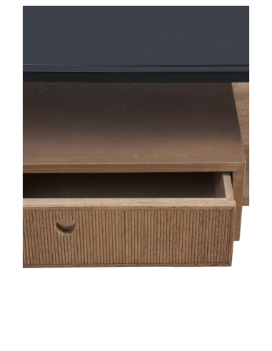 Consola Brisa recibidor madera fresno...