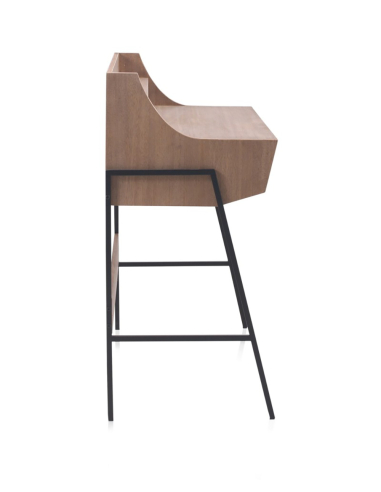 Escritorio Brisa madera fresno con cajón