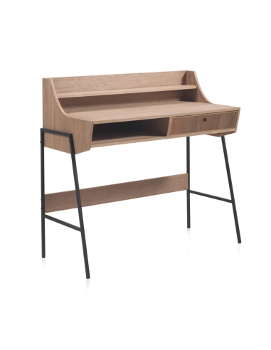 Escritorio Brisa madera fresno con cajón