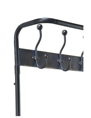 Perchero Greco con 3 cestos en bronce