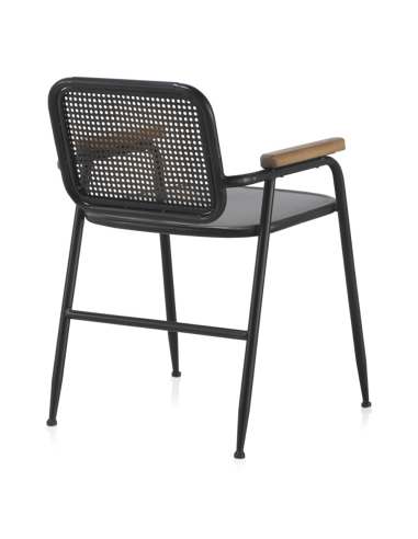 Sillón Greco respaldo en bronce