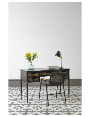 Escritorio Greco cajones en bronce