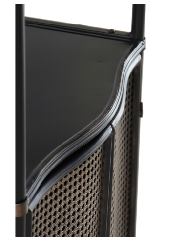 Estantería Greco 2 puertas en bronce