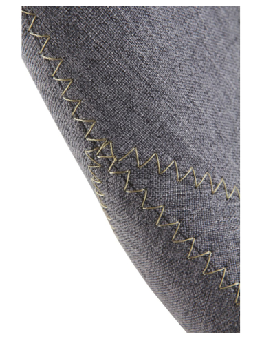 Mecedora balancín Aliso tapizado gris