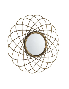 Espejo Céfiro mural metal