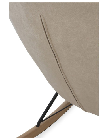 Balancín Aliso tapizado beige