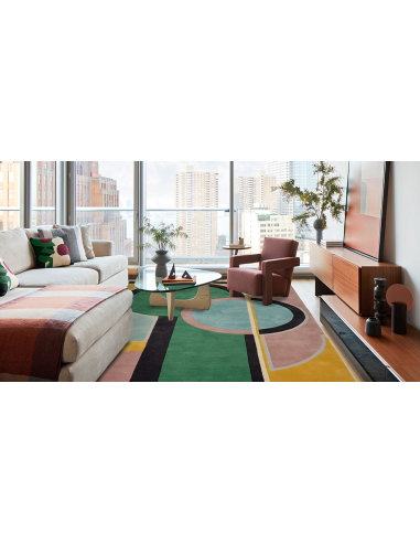 Alfombra Moderna Bulgari Multicolor