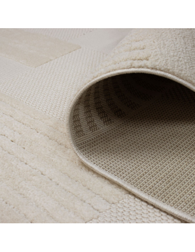Alfombra Buckley Geométrica Blanco...