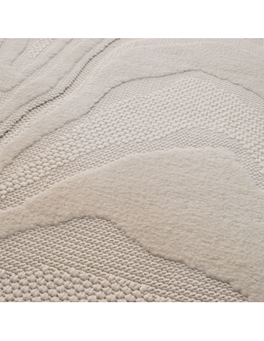 Alfombra Buckley Abstracta Blanco...