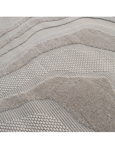 Alfombra Buckley Abstracta Gris...