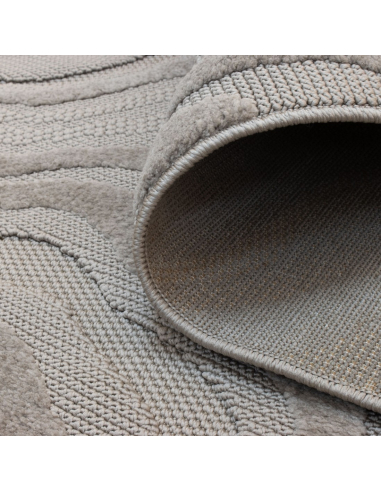 Alfombra Buckley Abstracta Gris...