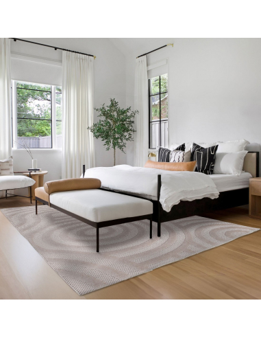 Alfombra Buckley Geométrica Gris...