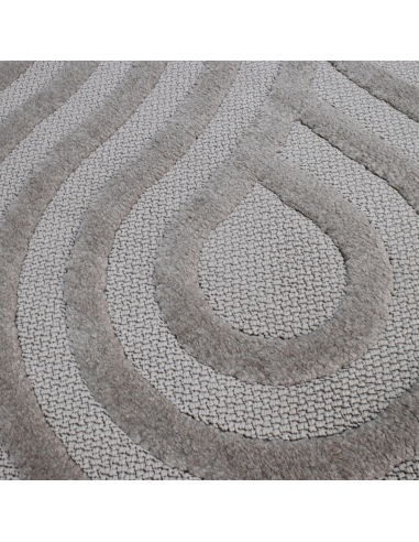 Alfombra Buckley Geométrica Gris...