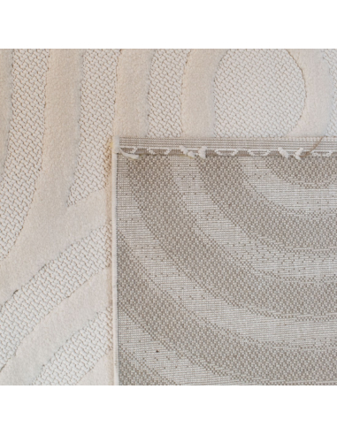 Alfombra Buckley Geométrica Blanco...