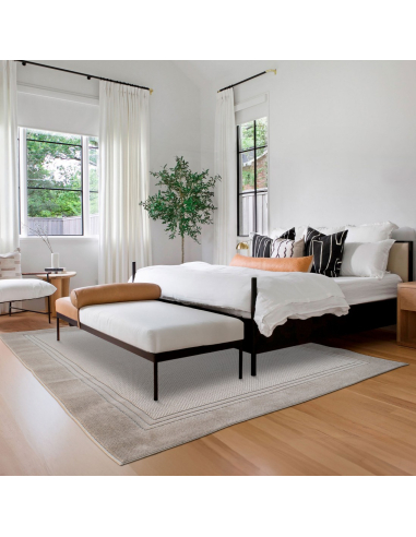 Alfombra Buckley Geométrica Gris...