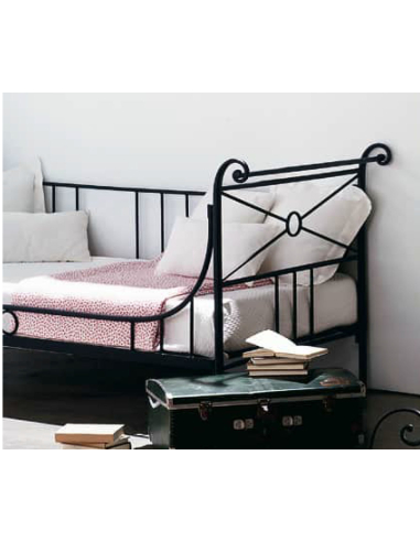 Diván de forja Atenas con respaldo