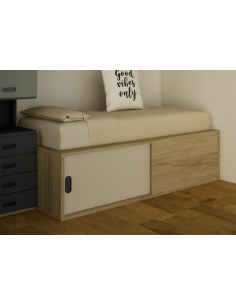 Compacto liso corredera...