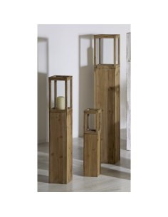 Set de 3 portavelas en...