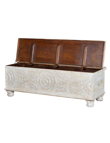 Baúl en madera de mango