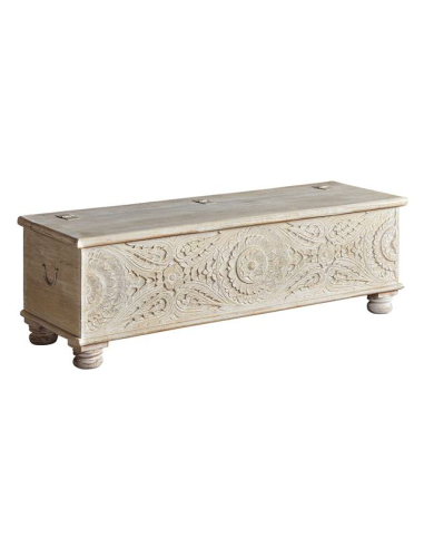 Baúl en madera de mango