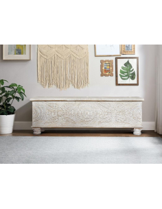 Baúl en madera de mango