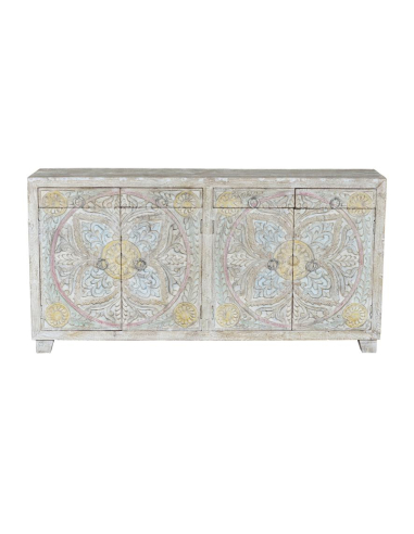 Aparador en madera mango de colores