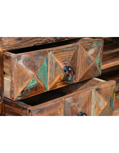 Mueble TV vintage madera reciclada