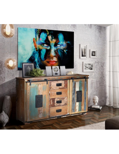 Aparador vintage de madera reciclada...