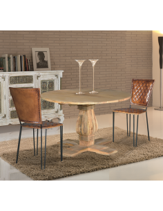 Mesa madera de mango macizo 2