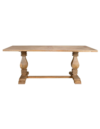 Mesa de comedor madera de mango macizo