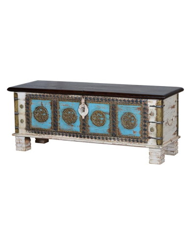 Baúl en madera mango estilo barroco...