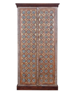 Armario en madera mango estilo Bakhra barroco 2
